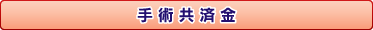 手術共済金