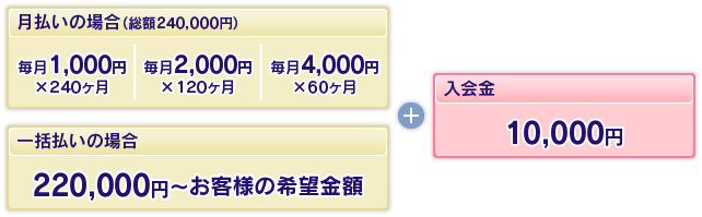 出資金額・払込方法